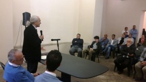 Paolo Apolito incontra i protagonista della festa dei Gigli 2015