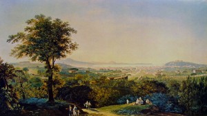 Salvatore Fergola, Napoli dallo scudillo di Capodimonte