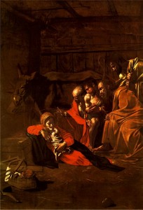 Caravaggio, Adorazione dei pastori