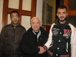 Kamal con don Peppino