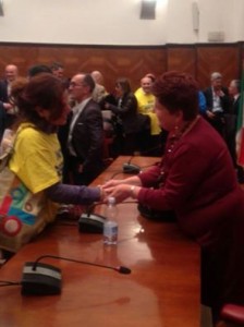 La viceministro Bellanova incontra i lavoratori Gepin  