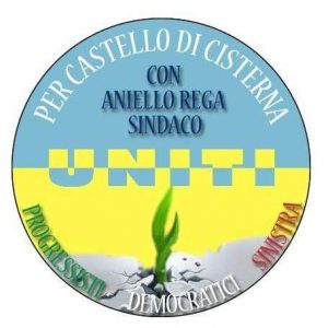 Logo Uniti per Castello di Cisterna, Aniello Rega sindaco