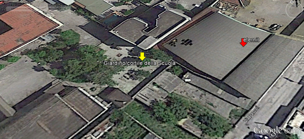 Foto aggiornata della zona in questione (Google earth)