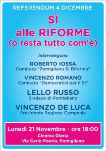 la locandina dell'evento